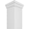 Ekena Millwork Craftsman Classic Square Non-Tapered, Smooth PVC Column, Prairie Capital & Prairie Base CC1009ENPPRPR - alternate 2
